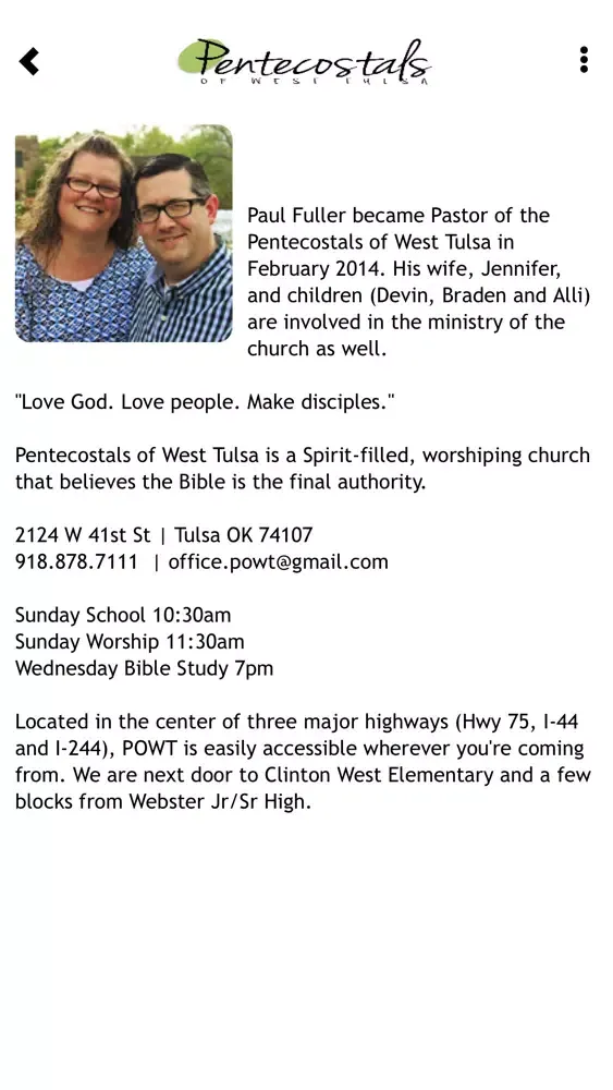 Pentecostals of West Tulsa Screenshots