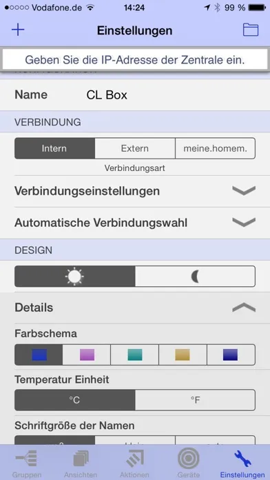 pocket control CL Screenshots