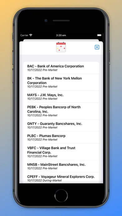TickerInfo Screenshots