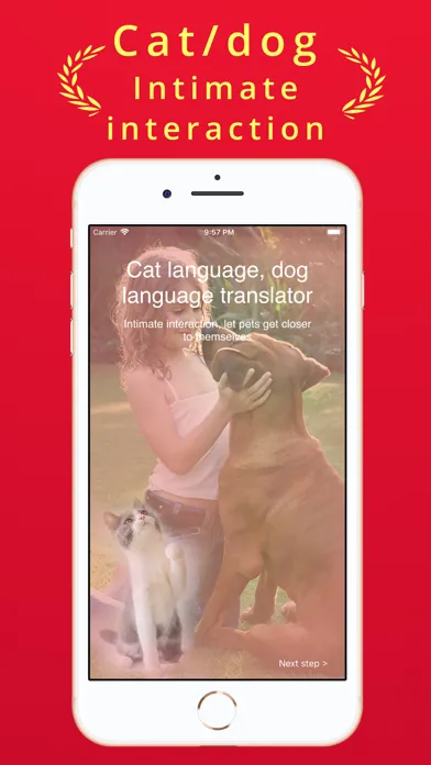 Captures d'écran de Dog&Cat  translator pet co