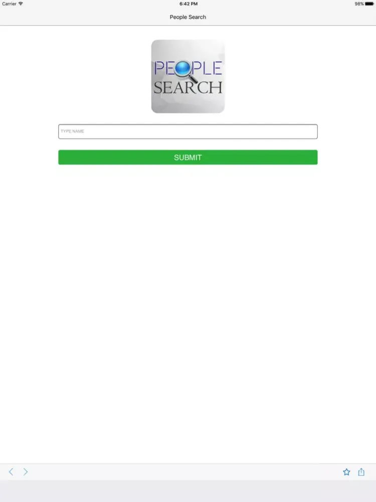 People Search - Search by Name iPad 應用截圖