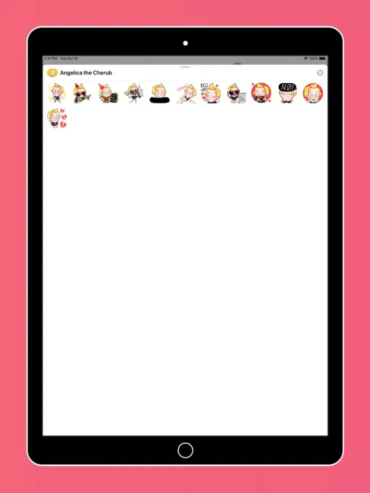 Capturas de pantalla de WuWu’s Angelina the Cherub iPad 