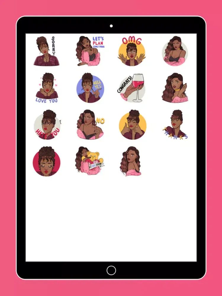 Capturas de tela do WuWu’s GirlChat iPad 