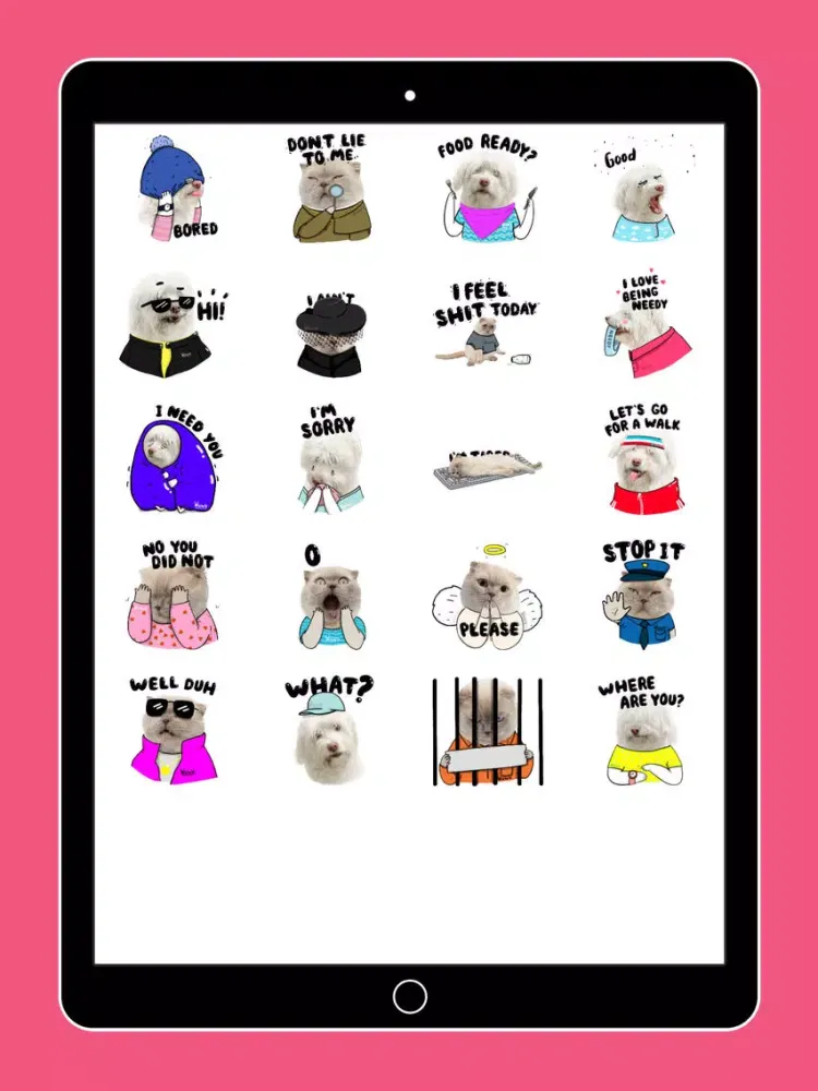 Tangkapan skrin WuWu’s Stinky&Needy iPad 
