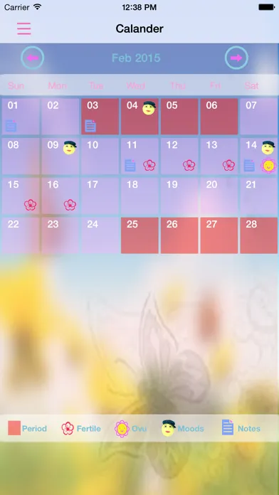 Ovulation Predictor Screenshots