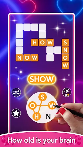 Tangkapan layar Wordscapes