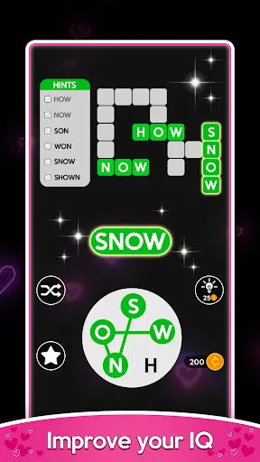 Tangkapan layar Wordscapes