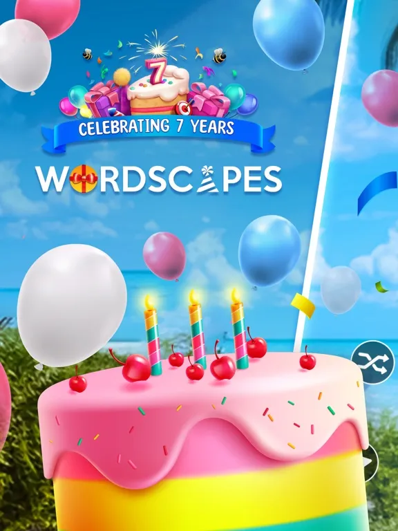 Wordscapes iPad 應用截圖