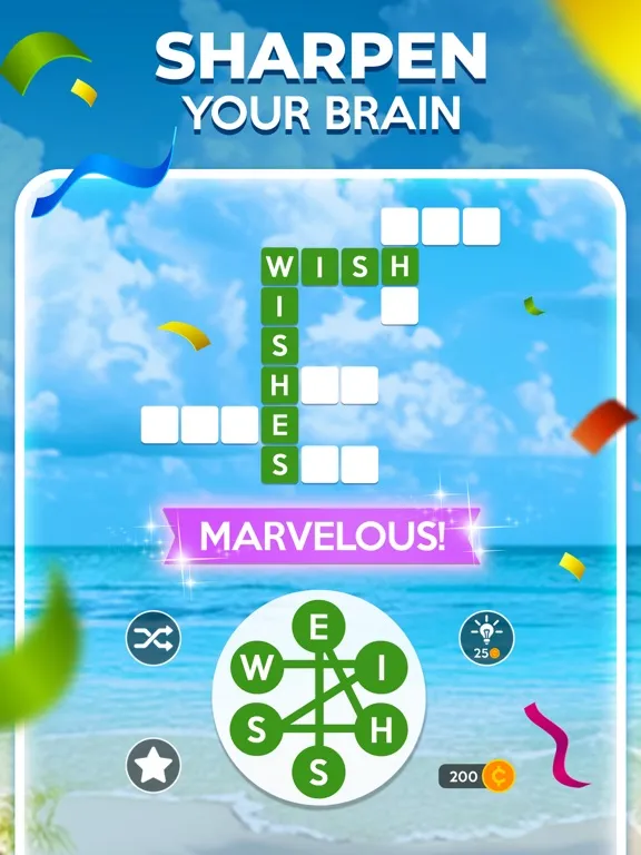 Wordscapes iPad 應用截圖
