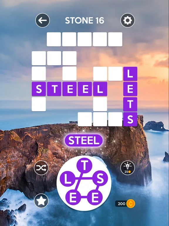 Wordscapes iPad 應用截圖