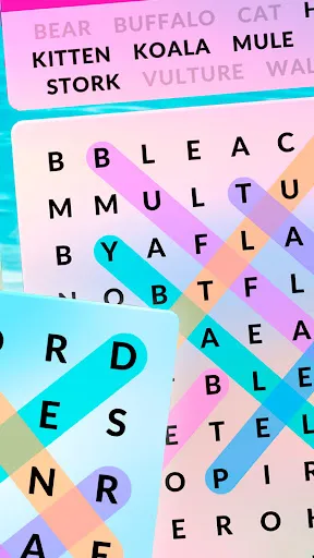 Tangkapan skrin Wordscapes Search