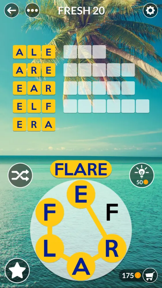 Скриншоты Wordscapes Uncrossed