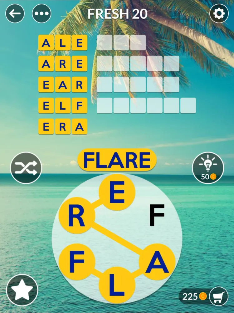 Скриншоты Wordscapes Uncrossed