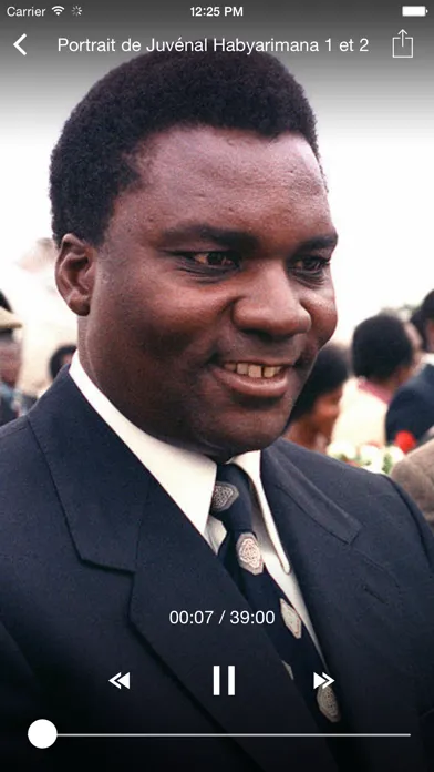 Captures d'écran de Archives d'Afrique