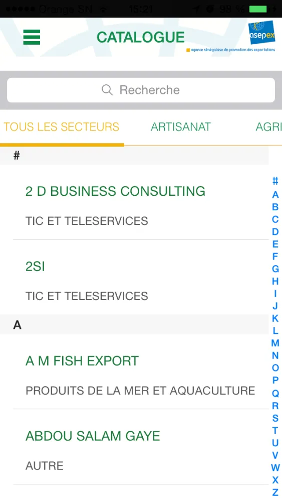 Скриншоты Sénégal Export