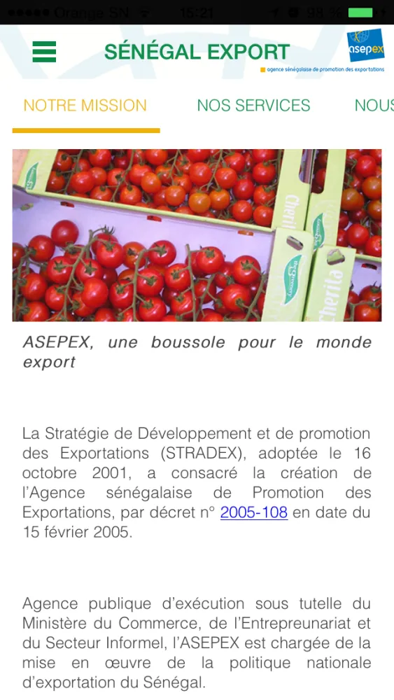 Скриншоты Sénégal Export