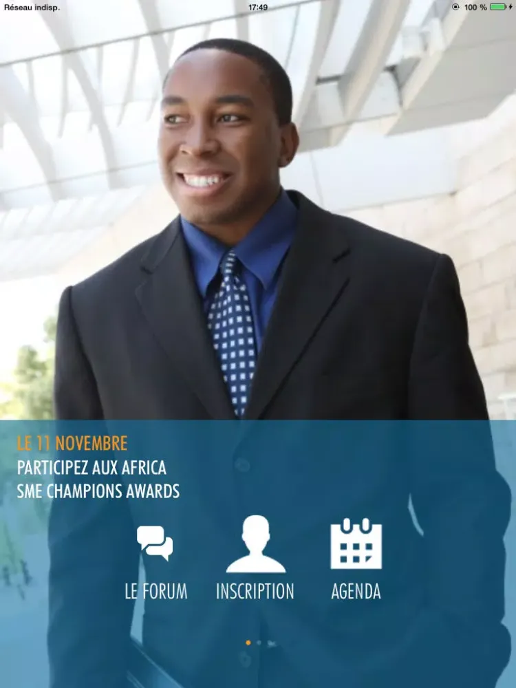 تصاویر Africa SME Champions Forum iPad 