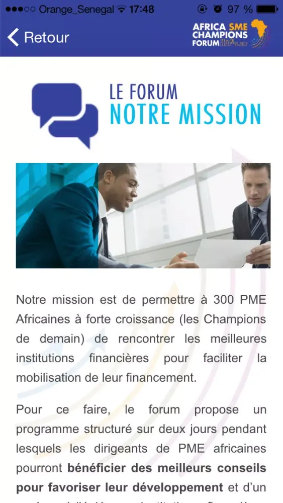 تصاویر Africa SME Champions Forum