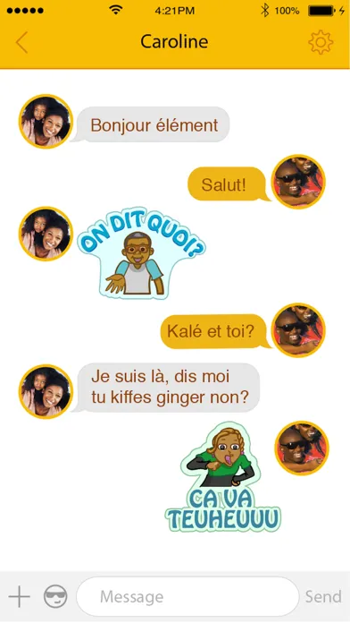 Ginger Messenger Screenshots