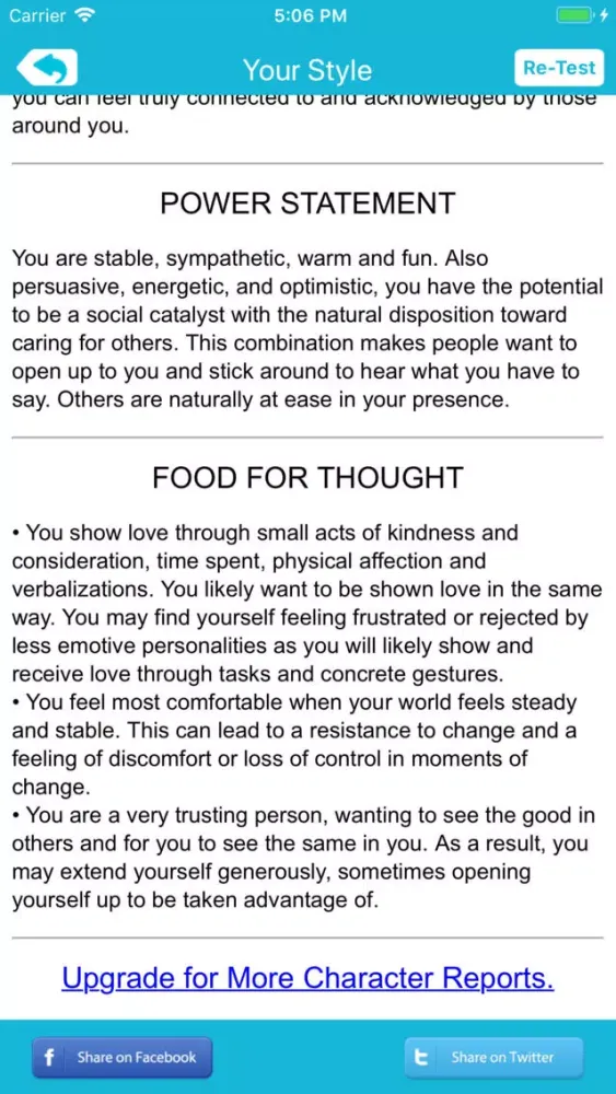 صور Personality Snapshot