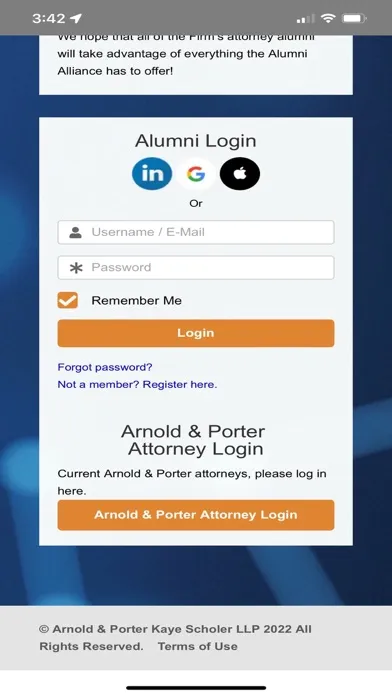 ACCESS Arnold & Porter应用截图