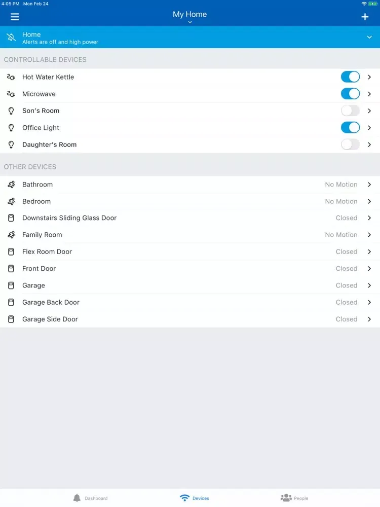 Скриншоты Consumers Energy Smart Home iPad 