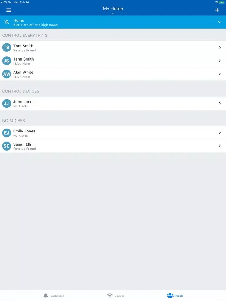 Скриншоты Consumers Energy Smart Home iPad 