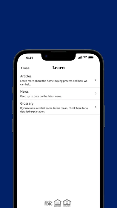 Peoples Mortgage App Screenshots