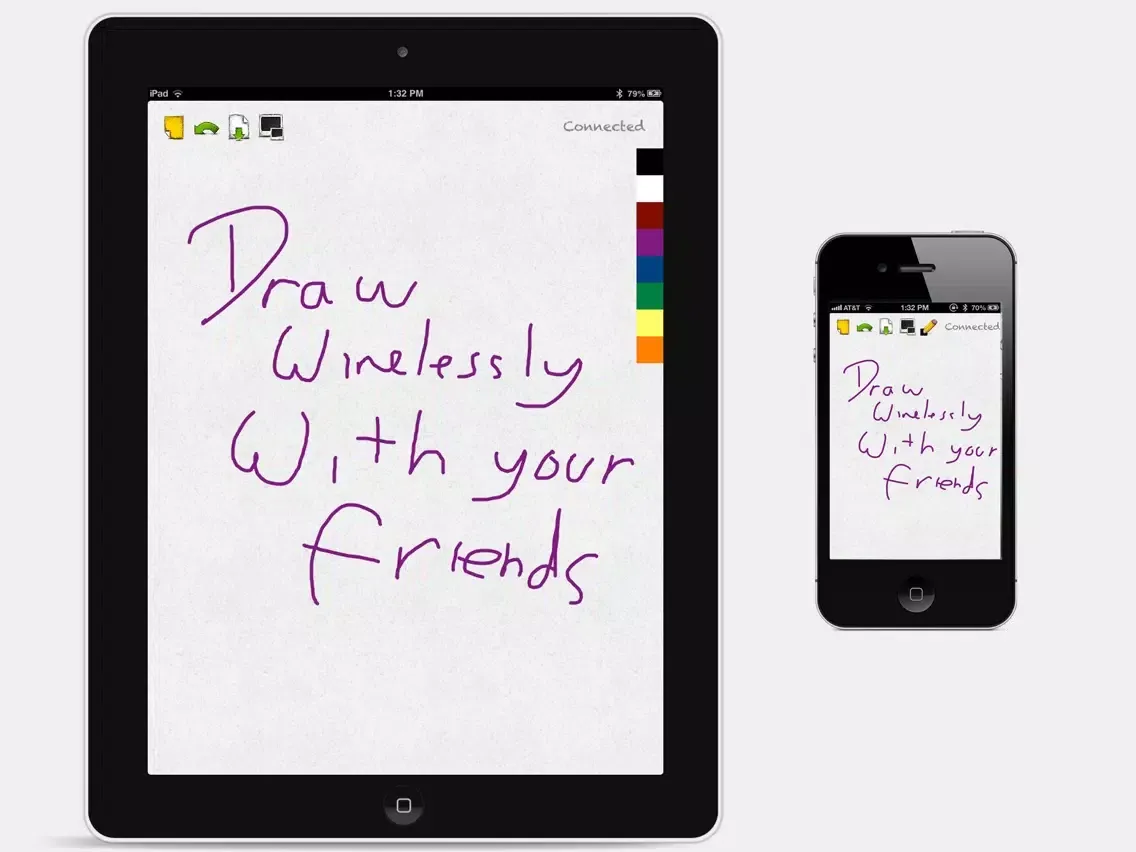 Draw Wireless iPad 应用截图