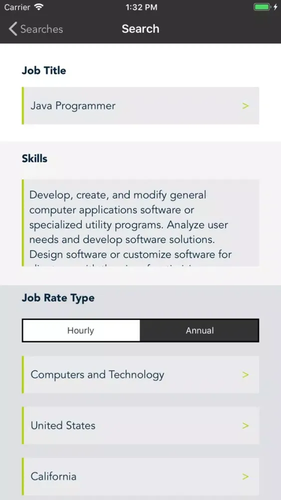 PeopleTicker - Salary Rates Screenshots