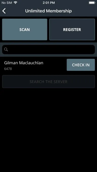 Zrzuty ekranu PeopleVine Venue App