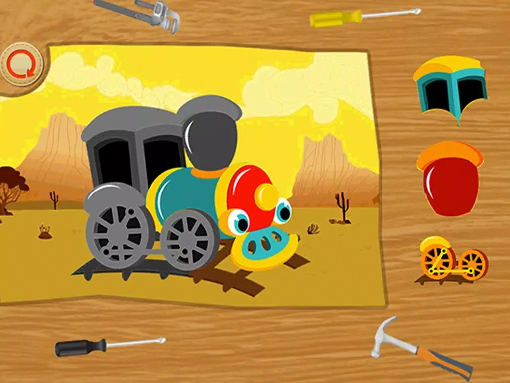 Zrzuty ekranu Baby Puzzles: Train iPad 