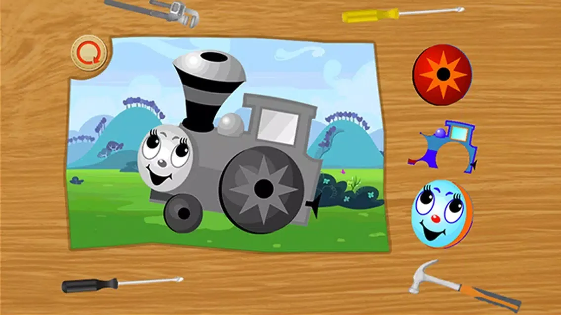 Zrzuty ekranu Baby Puzzles: Train
