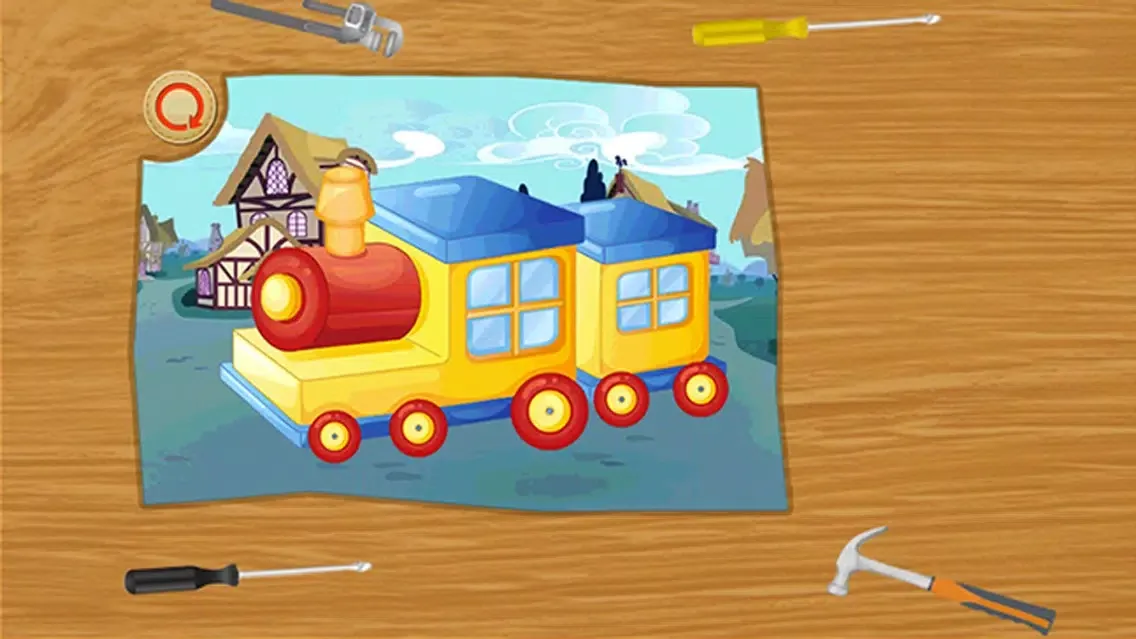 Zrzuty ekranu Baby Puzzles: Train