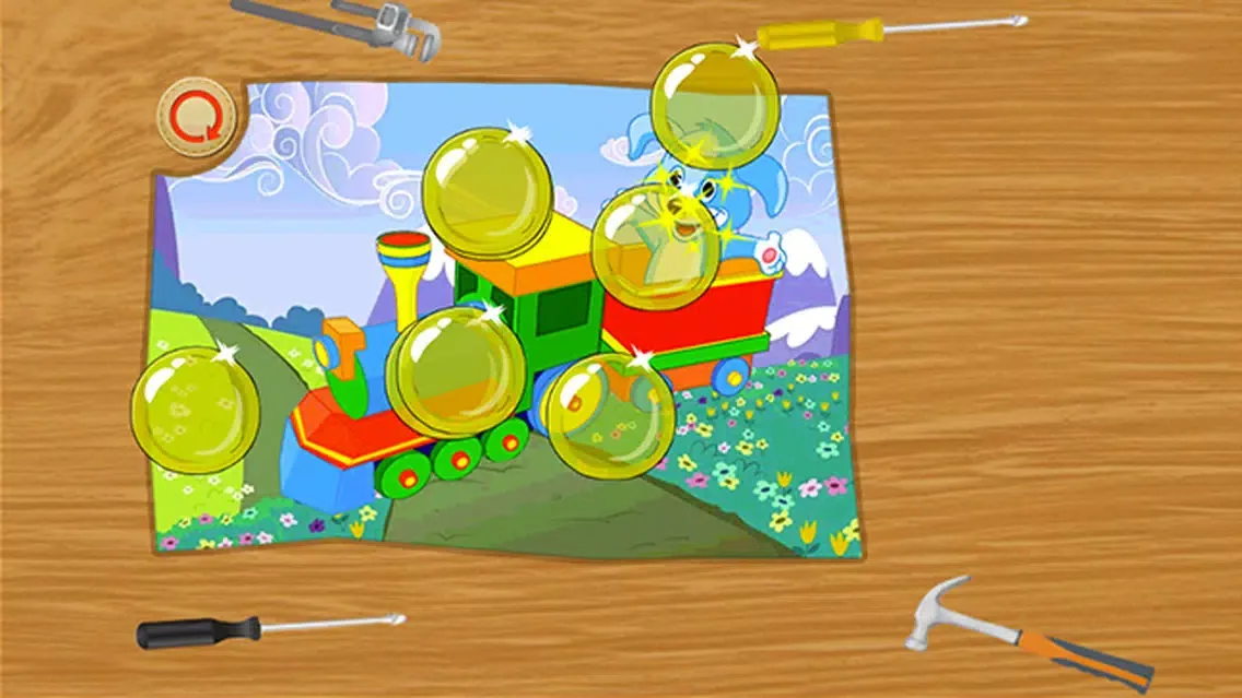 Zrzuty ekranu Baby Puzzles: Train