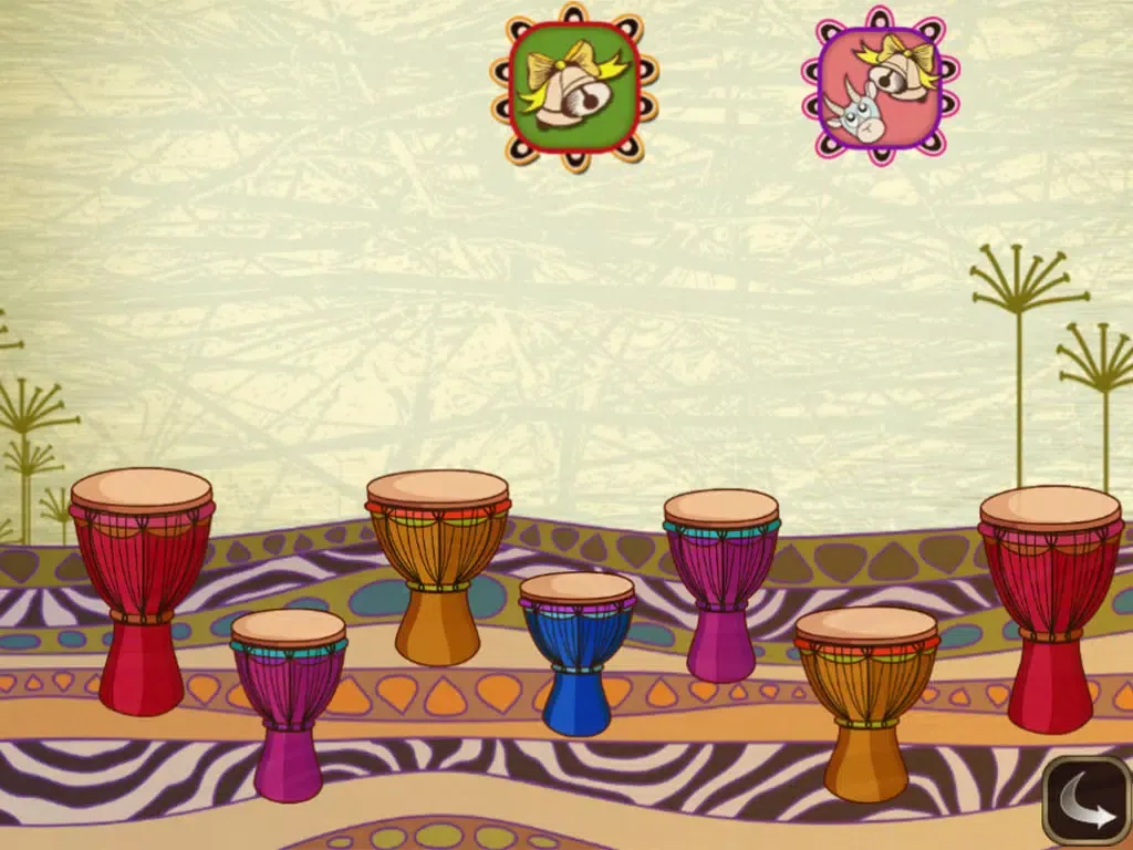 Capturas de tela do Kids Drum iPad 