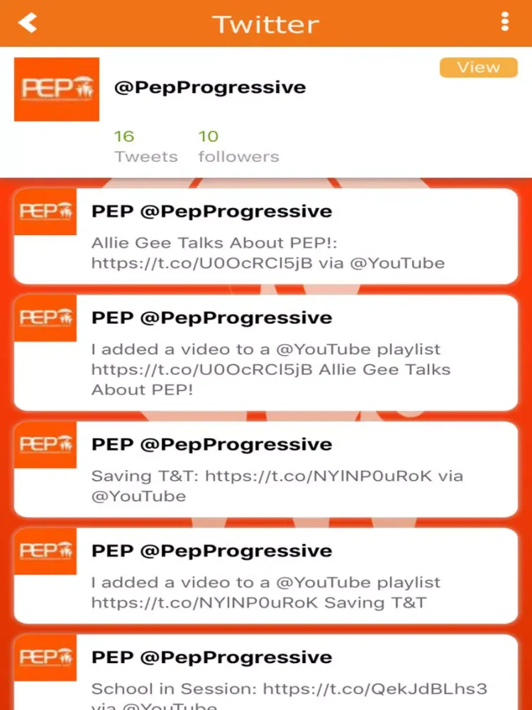 Zrzuty ekranu PEP-APP iPad 