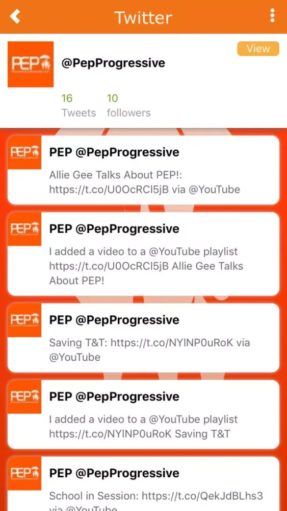 Zrzuty ekranu PEP-APP