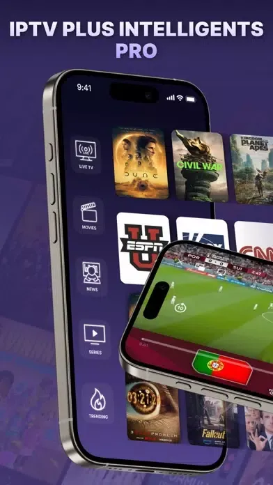 IPTV Smart Player：M3U & Movies iPad  سکرین شاٹس