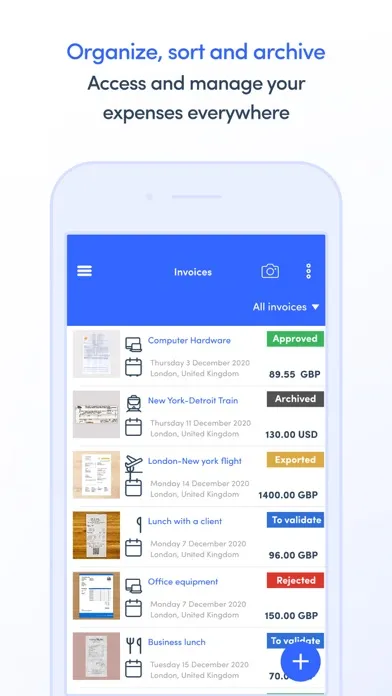 تصاویر Expensya: Spend Management