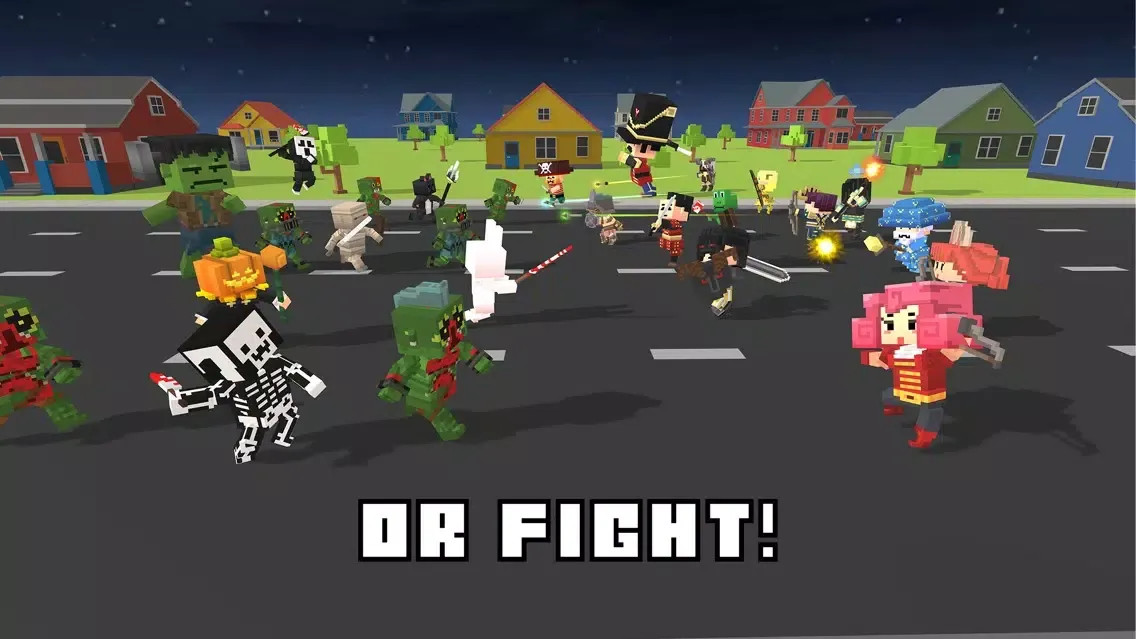 Monster Escape Legends. Zombie Dash In City Craft 스크린샷