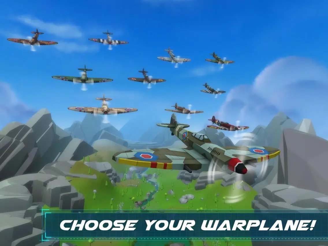 Ảnh chụp màn hình của Air War 1945 - Fighter Wings iPad 