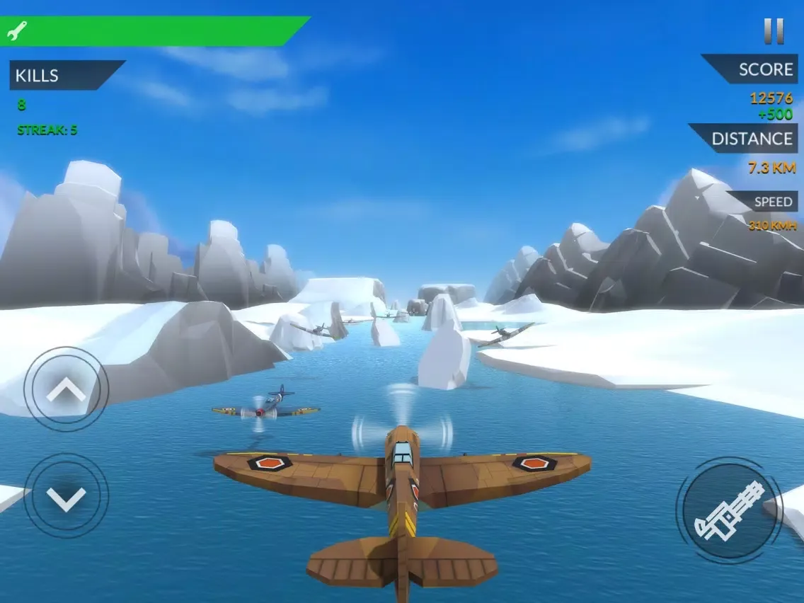 Ảnh chụp màn hình của Air War 1945 - Fighter Wings iPad 