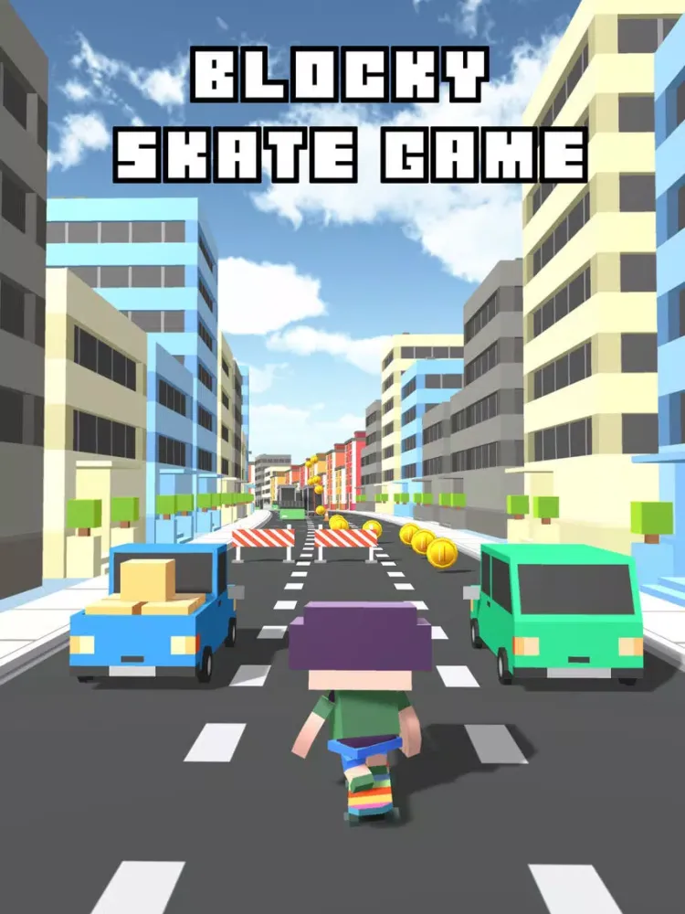 Blocky Pro Skater Boy Extreme iPad  سکرین شاٹس