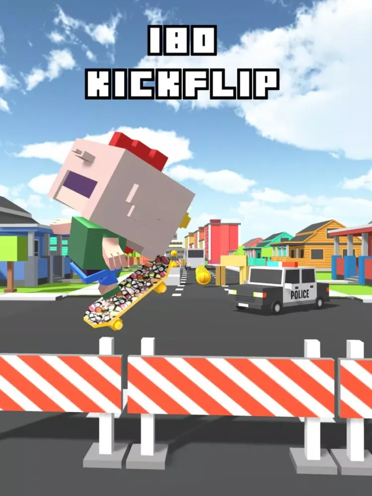 Blocky Pro Skater Boy Extreme iPad  سکرین شاٹس
