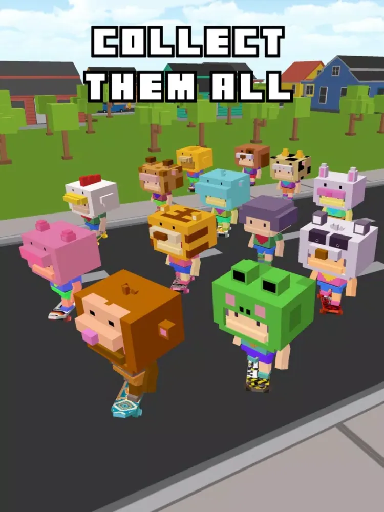 Blocky Pro Skater Boy Extreme iPad  سکرین شاٹس