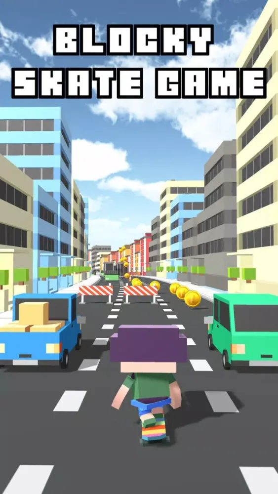 Blocky Pro Skater Boy Extreme سکرین شاٹس