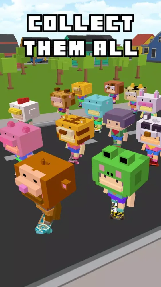 Blocky Pro Skater Boy Extreme سکرین شاٹس