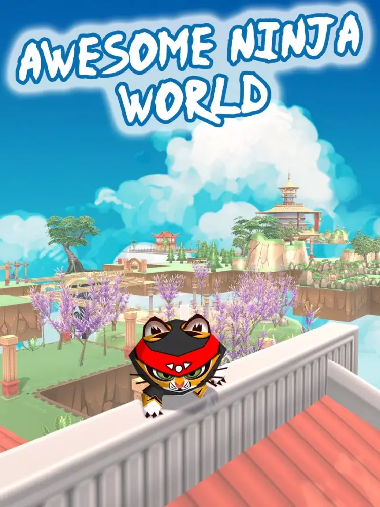 Zrzuty ekranu Kung Fu Tiger & Ninja Panda 3D iPad 