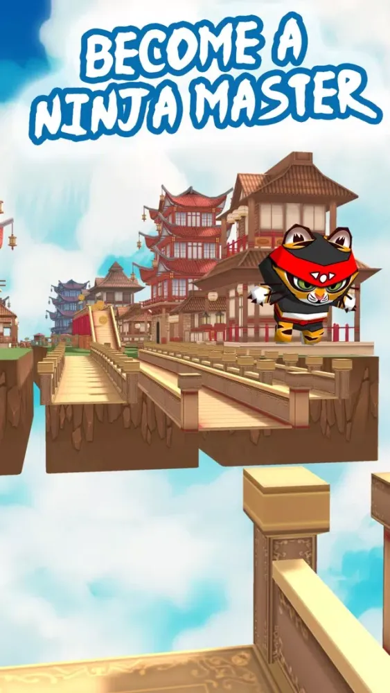 Zrzuty ekranu Kung Fu Tiger & Ninja Panda 3D